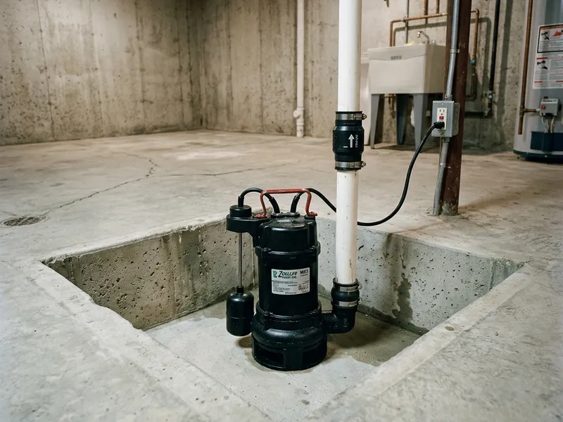 Sump Pump Installation Plumber in Carson City, MI